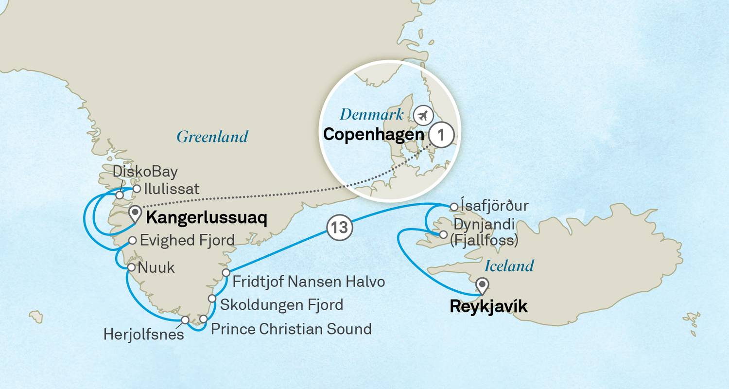 Iceland to Greenland & the Glaciers of Disko Bay 2027 - Scenic Luxury Cruises & Tours