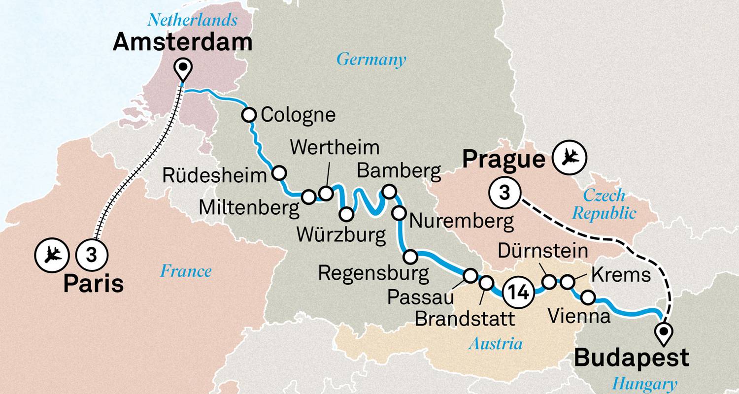 Marchés de Noël avec Prague et Paris 2026 - Scenic Luxury Cruises & Tours
