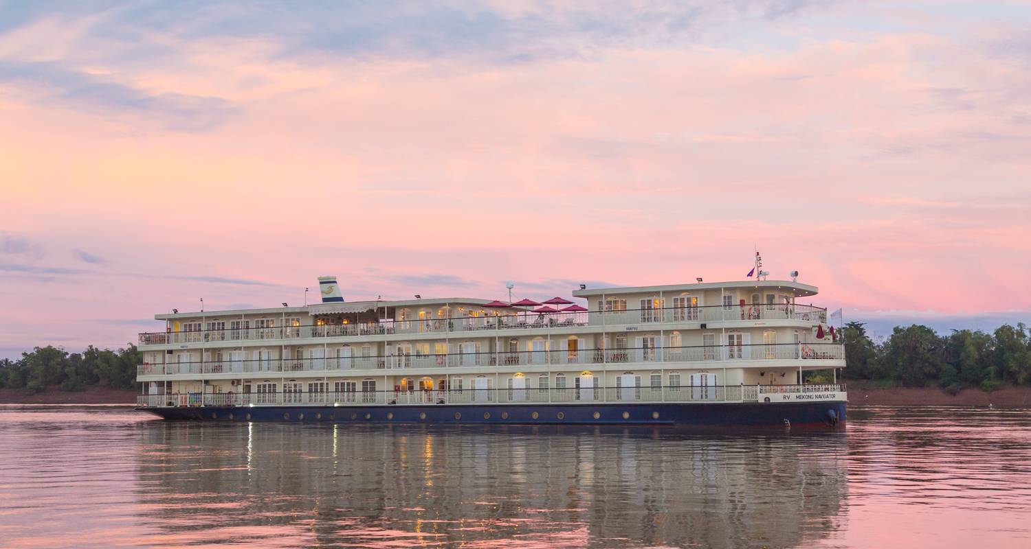 Croisière sur le Mékong et rencontre avec les dauphins : 7 nuits à bord du Mekong Navigator - Lotus Cruises
