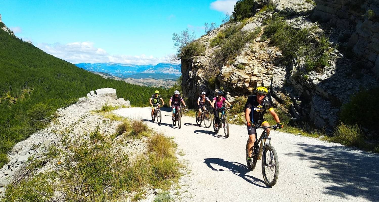 Electric Mountain biking tour of the Alps to Provence - Authentic Africa