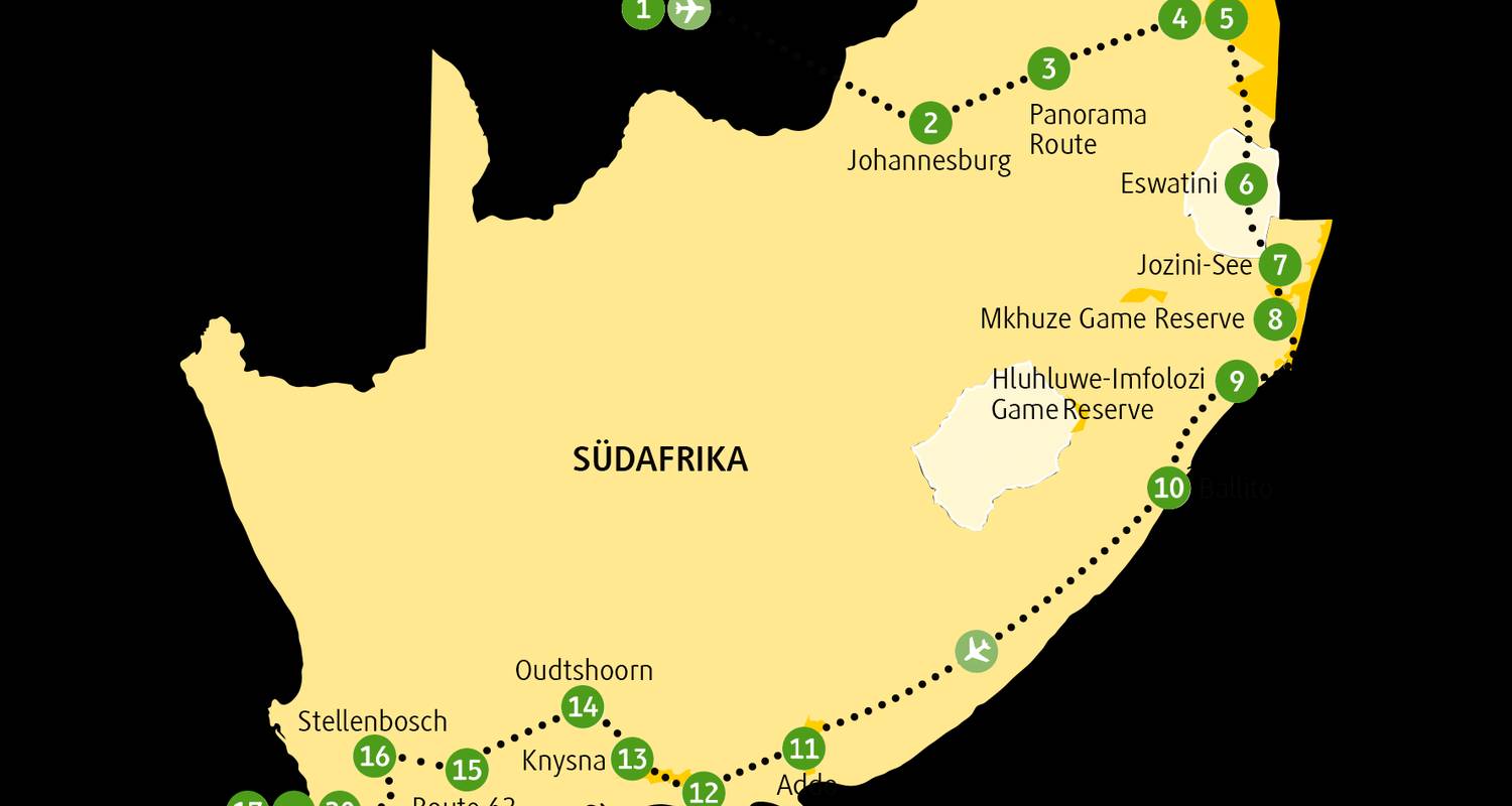 Wandelavontuur Rondreizen in Zuid-Afrika