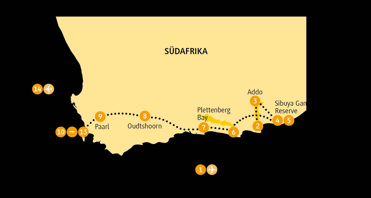 Tsitsikamma - 14 días de aventura - Chamaeleon