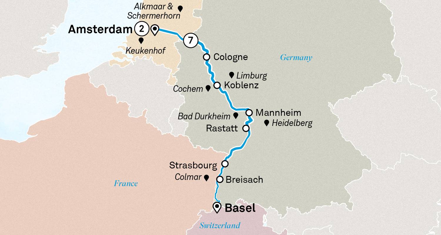 Circuits en France et Allemagne