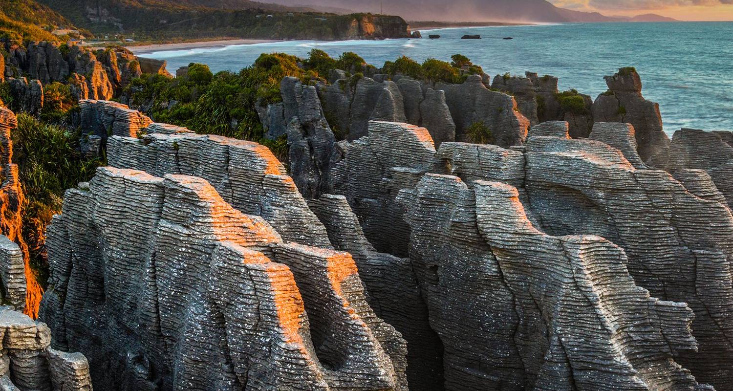 Circuits et voyages de 2 Semaines dans le Île sud de la Nouvelle-Zélande