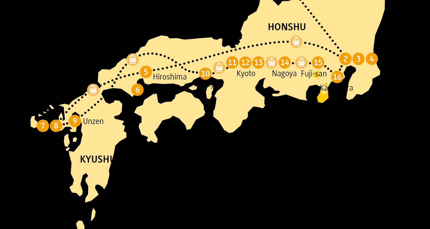 Kyushu - 17 Tage Erlebnisreise - Chamaeleon