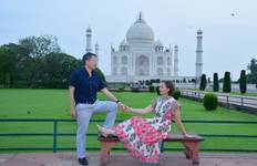Circuit Circuit de 3 jours dans le Triangle d'Or : Delhi, Agra et Jaipur avec lever de soleil sur le Taj Mahal depuis Delhi