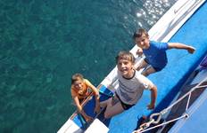 Family Greek Coast Caique Cruise Tour
