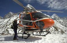 Circuit Trek du camp de base de l'Everest avec retour en hélicoptère