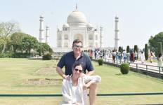 Circuit Depuis Delhi : visite du Taj Mahal, du fort d'Agra et du Baby Taj en train express Gatimaan