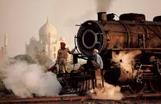Circuit Depuis Delhi : visite privée du Taj Mahal en train express Gatiman