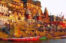 Goldenes Dreieck mit Varanasi mit Taj Mahal Sonnenaufgang Reise