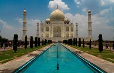Majestätische Taj Mahal Agra Übernachtungstour von Delhi Reise