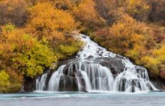 Circuit Geysers, glaciers et chutes d'eau