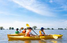 Angkor Bike, Hike, Kayak Tour