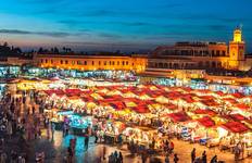 6-tägige Tour durch die kaiserlichen Städte und die Wüste Sahara - Marrakesch, Fes, Rabat und Kamelreiten Reise