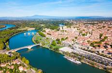 Circuit De la pointe de la Provence à Lyon sur le Rhône et la Saône - croisière de port à port
