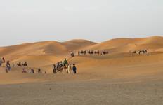 Circuit De Fès à Marrakech en 3 jours : Merzouga, randonnée chamelière dans le désert du Sahara