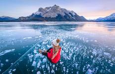 Rockies Winter Wonderland Rundreise| Banff & Lake Louise & Lake Minnewanka oder Bubble Lake | Höhepunkte (4 Tage) Reise