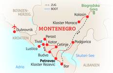 Circuit Monténégro : Points forts