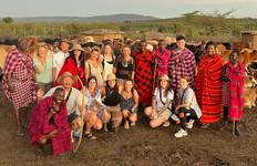 Circuito ¡Aventura de safari en Kenia! Maasai Mara, visita a un pueblo, safari en jeep y caminatas por parques nacionales.