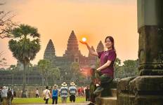 Circuit Lever de soleil sur Angkor Vat et excursion d'une journée complète à la découverte des temples d'Angkor