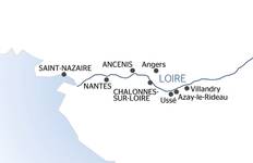 The Loire Valley, a Royal legacy (port-to-port cruise) Tour