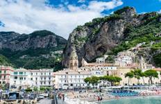 Circuit Naples en 5 jours avec Sorrente, Amalfi, l'île de Capri, Pompéi et le Vésuve.