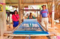 Phnom Penh City and Koh Dach Silk Island Private Day Tour