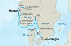 Circuit Les merveilles nordiques et les fjords de Norvège