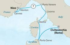 Circuit Les merveilles de la Méditerranée : rivières françaises et italiennes