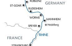 New Year on the Rhine: The romantic Rhine and its castles (port-to-port cruise) Tour