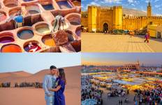 4 Days Morocco Tour and Sahara Desert From Fes to Marrakech ( Luxury Camp )