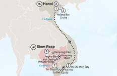 Highlights of Vietnam, Cambodia & Luxury Mekong 2026-2027 - 18 Days Tour