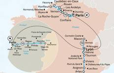 Circuit Rencontre France-Portugal 2026 - 31 jours (from Porto to Paris)