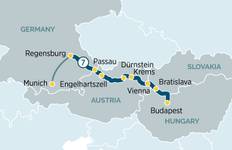 Circuit Les délices du Danube 2026|2027 - 8 jours (from Munich to Budapest)