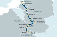 Circuit Marchés de Noël sur le Rhin 2026|2027 - 8 jours (from Zurich to Amsterdam)
