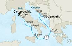 Circuit Les îles d\'Italie, de Grèce et de Croatie
