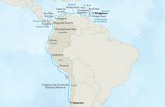 Circuit De l\'Amérique du Sud aux Caraïbes en passant par le canal de Panama