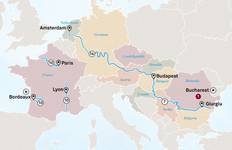 Circuit Grand voyage d\'Est en Ouest : De Bucarest à Bordeaux