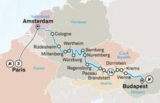 Circuit Marchés de Noël avec Paris 2026|2027 - 18 jours (from Budapest to Paris)