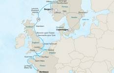 Circuit Ultimate Journey : De Bordeaux à la Scandinavie - Croisière et voyage à terre