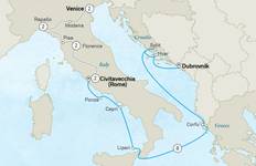 Circuit Italie et îles de la Méditerranée - Croisière et voyage terrestre