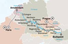 Circuit Marchés de Noël avec Prague et Paris 2026|2027