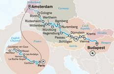 Circuit Joyaux de l\'Europe & Normandie & Joyaux de la Seine 2026|2027 - 25 jours (from Paris to Budapest)