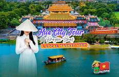 Circuit HUE JOURNÉE COMPLÈTE DEPUIS DANANG EXPLORER L'HÉRITAGE IMPÉRIAL DU VIETNAM AVEC LIMOUSINE VIP