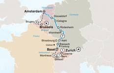 Circuit Marchés de Noël du Rhin avec Bruges et la Suisse 2027 - 15 jours (from Zurich to Bruges)