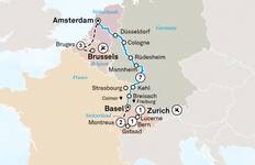 Circuit Marchés de Noël du Rhin avec Bruges et la Suisse 2027 - 15 jours (from Bruxelles to Zurich)