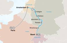 Rhine Highlights with Paris 2027 - 11 Days (from Paris to Basel) Tour