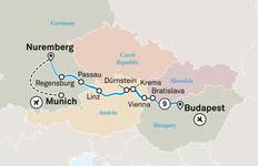 Circuit Le Danube en profondeur 2025 - 10 jours (from Munich to Budapest)