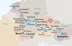 Circuit Marchés de Noël sur le Rhin, le Main et le Danube 2027 - 22 jours (20 destinations)